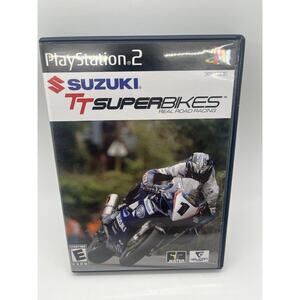 SUZUKI TT SUPERBIKES: REAL ROAD RACING PS2 PLAYSTATION 2 GAME COMPLETE CIB